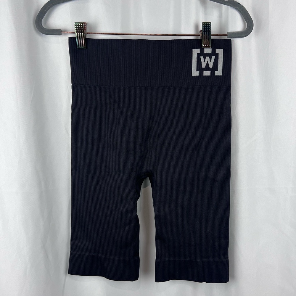 Wolford Athleisure Biker Shorts Black Large (L) 61402 NWT $156 - Picture 9 of 13